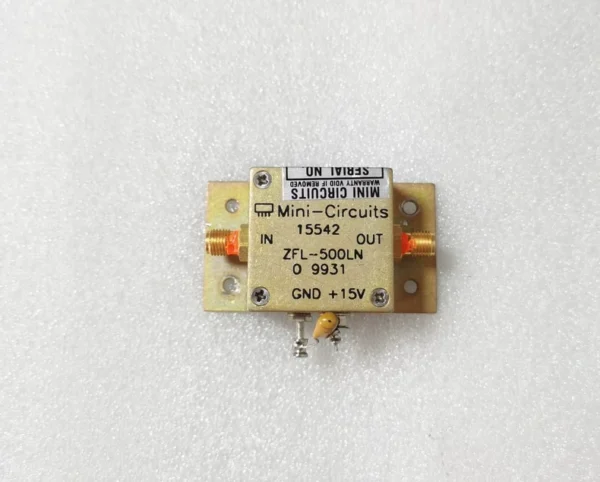 Mini-Circuits ZFL-500LN 0.1-500MHz RF Low Noise Amplifier