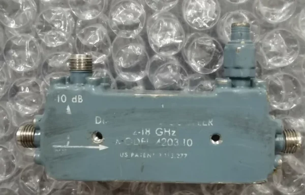 NARDA Imported 4203-10 2-18GHz 10dB Coupling Value SMA RF Coaxial Directional Coupler