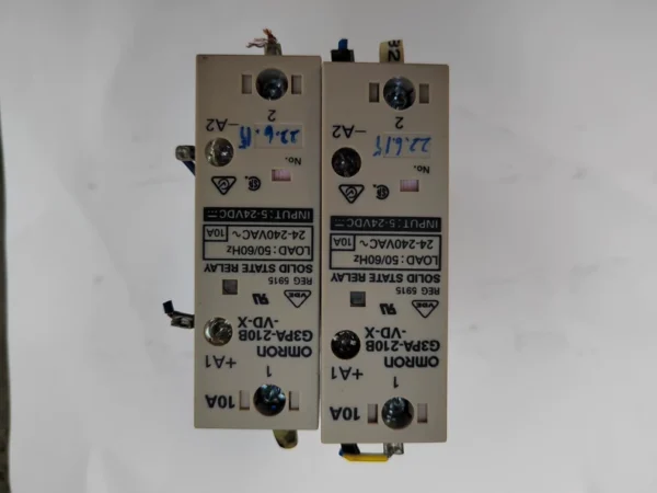 O1CN01Y5wDDv1N5kesIGNgy_4611686018427381391-0-fleamarket.jpg_790x10000Q90.jpg_.webp Omron Solid State Relay G3PA-210B-VD, input voltage 5-24VDC, output 10A, supports 24-240VAC load. The device shows signs of normal use and is in good condition. It is sold as idle due to equipment upgrade, quality guaranteed. Friends in need, contact me!