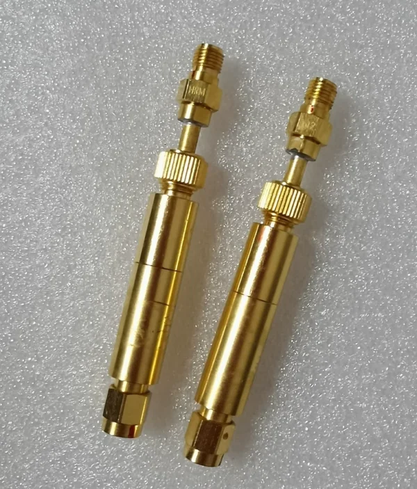 HRS HRM 102 DC-18GHz SMA RF Microwave Adjustable Phase Shifter, Sold Individually