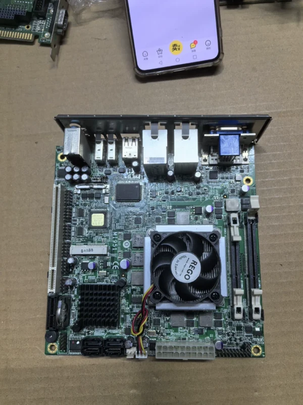 MI951 Motherboard with Memory and CPU, Fully Functional, Test Video Provided