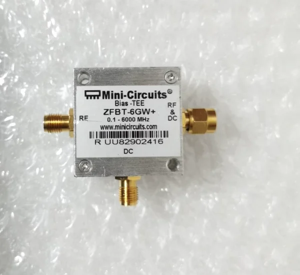 MINI-Circuits ZFBT-6GW+ 0.1-6000MHz RF Coaxial Bias Tee