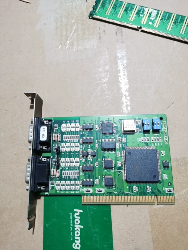 MOXA CP-132 Serial Port Card PCI Dual-port RS422RS485 Well Packaged One-month Warranty