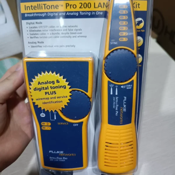 O1CN01cNPnmZ2APovbJI5mM_0-fleamarket.jpg_790x10000Q90.jpg_.webp Fluke (FLUKE) MT-8200-60KIT Cable Tester Line Finder Audio Generator and Probe Side Tester Cable Tracker