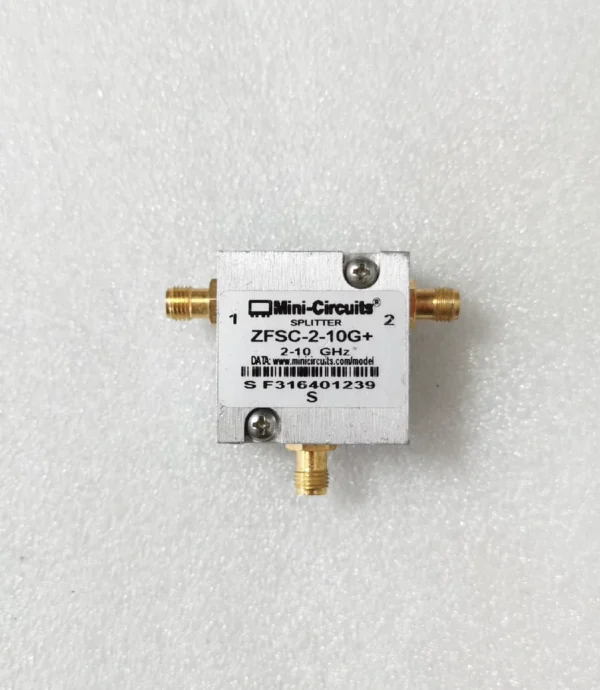 Mini-Circuits ZFSC-2-10G+ 2-10GHz SMA RF Coaxial 1-to-2 Power Divider