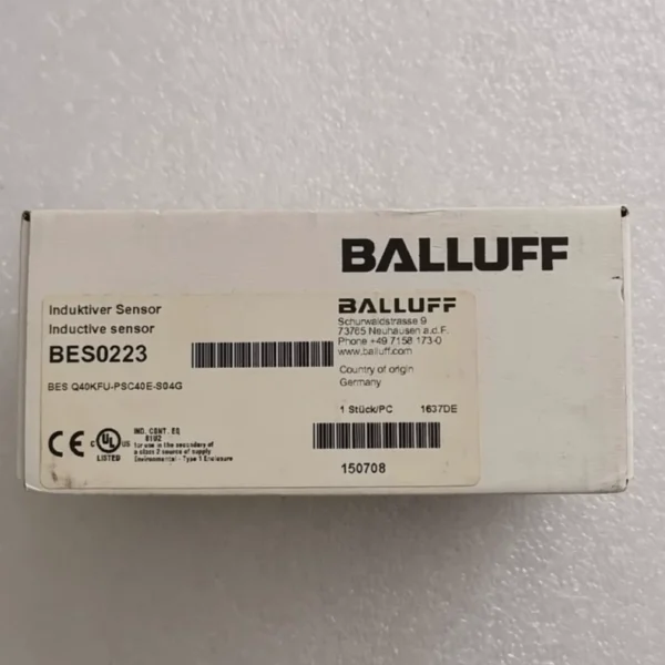 BALLUFF Brand New Original Unopened BES0223 BES Q40KFU-PSC40E-S04G Not the Actual Price, Please Private Message for Negotiation if Interested