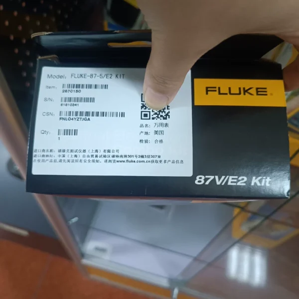 FLUKE 87-5/E2 KIT Industrial True RMS Digital Multimeter, Original Imported from USA, Newest Arrival with 2023 Manufacturing Date