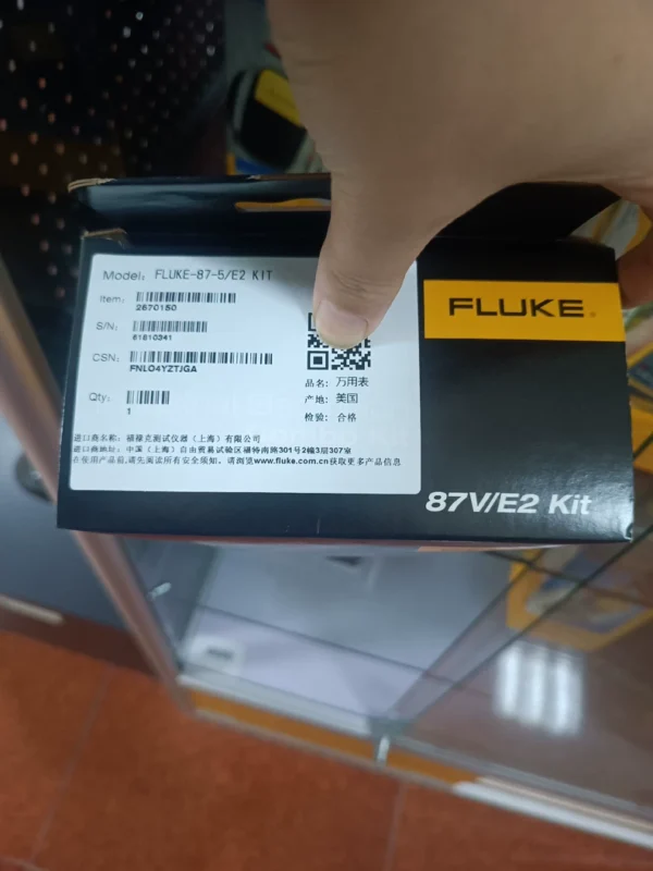 FLUKE 87-5/E2 KIT Industrial True RMS Digital Multimeter, Original Imported from USA, Newest Arrival with 2023 Manufacturing Date