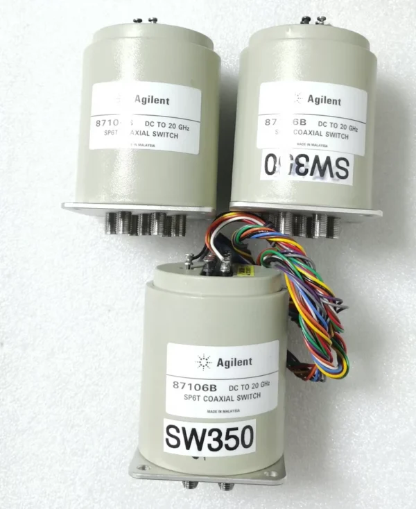 Agilent 87106B 20GHz SP6T RF Microwave Coaxial Switch