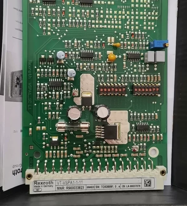 Brand new original Rexroth VT-VSPA1-1-11 control board, R900033823. Made in Germany, quality guaranteed. The product is brand new and unused with intact packaging. Suitable for high-precision electronic equipment and environments with strict ESDEMC protection requirements. Interested friends are welcome to private message, price is negotiable!