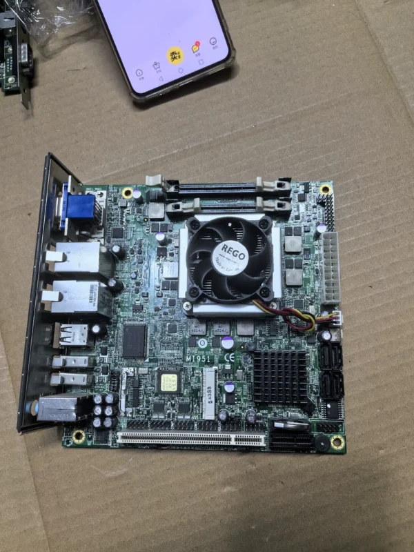 MI951 Motherboard with Memory and CPU, Fully Functional, Test Video Provided
