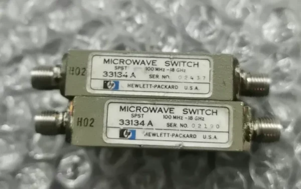 HP 33134A 100MHz-18.0GHz SMA RF Microwave Coaxial Switch