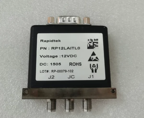 Rapidtek RP12LAITL0 12V DC-18GHz TTL SMA Single Pole Double Throw RF Coaxial Switch Available in Quantity