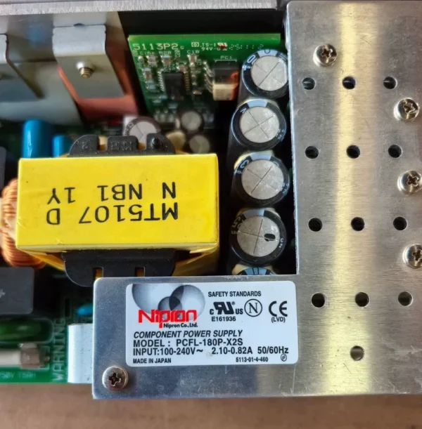 Original Used Japanese NIPRON Switching Power Supply PCFL-180P-X2S PCFL-180P-F2S Power Supply Original Used New Condition Fully Functional Inquiry