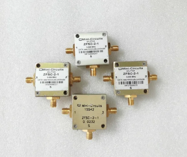 Mini-Circuits ZFSC-2-1 5-500MHz SMA RF Coaxial One-to-Two Power Splitter, Unit Price 168 Yuan