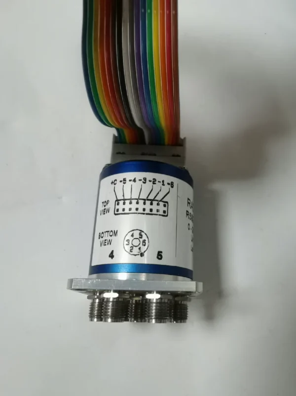 Radiall R592702252 DC-26.5GHz 12V SP6T RF Microwave Coaxial Switch