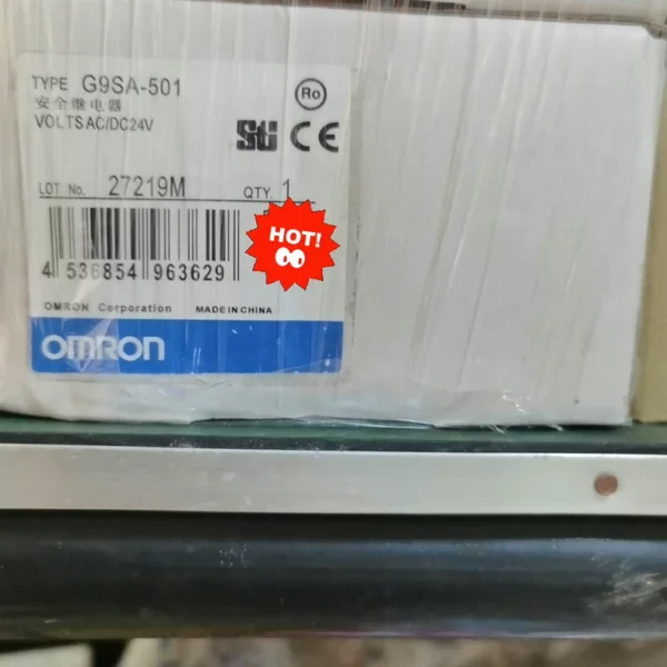 Brand New Original Authentic Original Packaging Omron Safety Relay G9SA-501 ACDC24V 2 Pieces G9SX-NS202-RT 10 Pieces