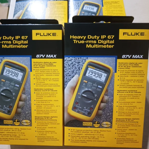 FLUKE 87V-MAX Four and a Half Digit True RMS High Precision Digital Multimeter Official Authentic, Brand New in Stock, Quantity Discount Available, 2022 Latest Manufacturing Date