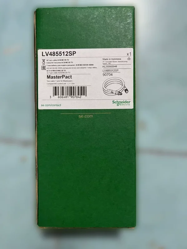 O1CN01rAfhTe1zpy5jDq67h_4611686018427384060-0-fleamarket.jpg_790x10000Q90.jpg_.webp LV485512SP Schneider MasterPact Tester Connection Cable LV485512SP Brand New Original, Suitable for LV485500 Tester, Connect Frame Control Unit, Industrial Power Distribution, Maintenance Testing, Reliable Quality, Free Shipping, Support Inspection, Negotiable for Large Quantities, Welcome to Inquiry