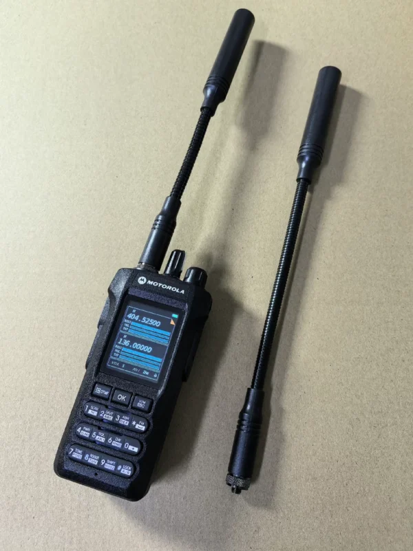 Eagle Gooseneck Tactical Walkie-Talkie Antenna Compatible with SenHaiX GT1288008600, Quansheng UK-K5K6