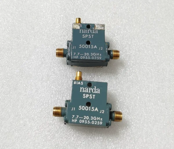 narda 50014A 0955-0260 7.7-20.3GHz 2W SPST SMA PIN Single Pole Single Throw Switch narda 50015A 0955-0259 7.7-20.3GHz 2W SPST SMA PIN Single Pole Switch Inquiry