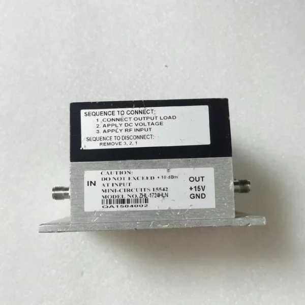 O1CN01xdZWqd2JUFYAEGhAp_4611686018427384400-53-fleamarket.heic_790x10000Q90.jpg_.webp Mini-Circuits ZHL1724HLN 1700-2400MHz Power AmplifierMini-Circuits ZHL1724HLN+ 1700-2400MHz Power Amplifier