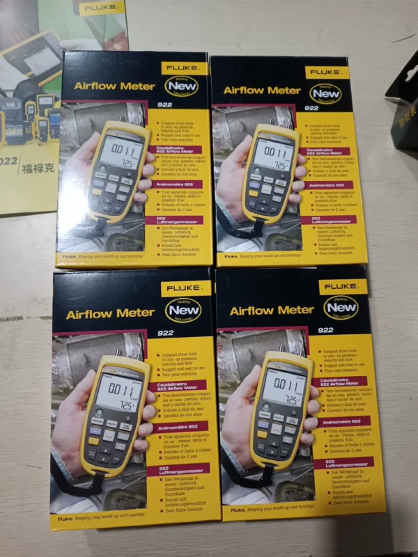 FLUKE 922 Differential Pressure Anemometer latest date, in stock for quick shipment, official genuine product, order before 5 PM for SF Express free shipping, other models 922kit/923/925/941/971 are also available