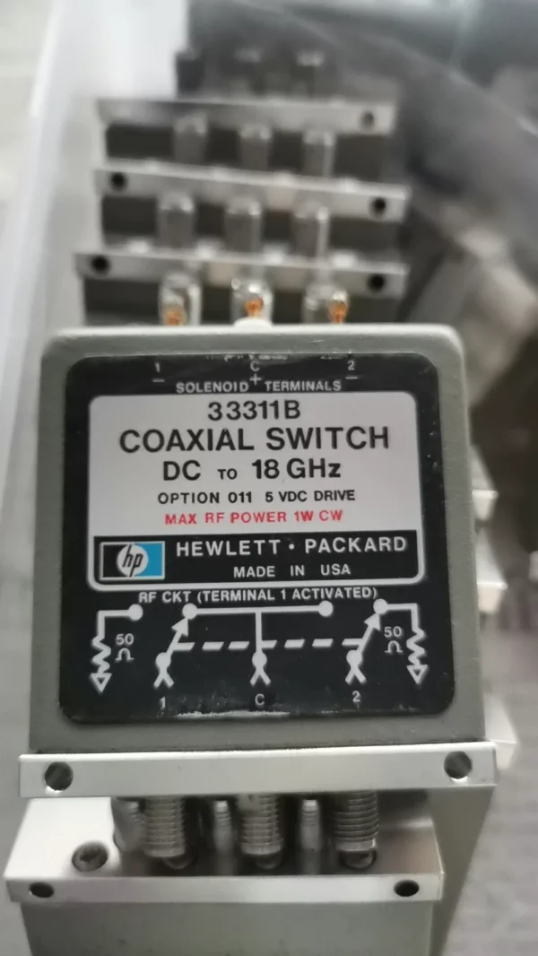 HPAgilent33311B DC-18GHz S RF Coaxial Switch, 5V24V Available