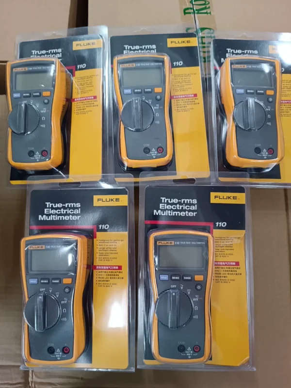 Fluke 110 True RMS Digital Multimeter has been discontinued and replaced by the Fluke 115c Compact True RMS Meter, suitable for precise electrical installation and diagnostics. The Fluke 110 is a versatile multimeter for electrical measurement and diagnostics. It can serve as a reliable device for home and commercial electrical diagnosis and maintenance. The 110 is also suitable for professional applications requiring True RMS accuracy.