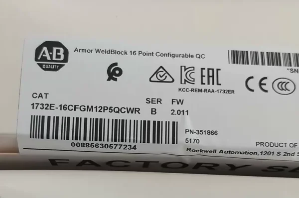 ALLEN BRADLEY 1732E-16CFGM12P5QCWR module