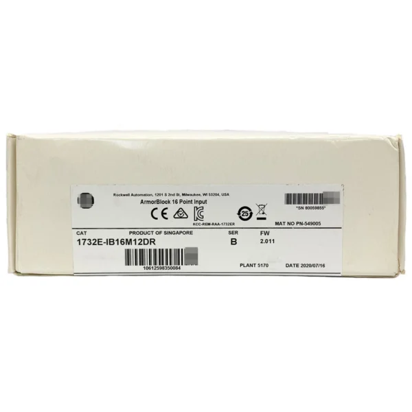 ALLEN BRADLEY Control module 1732E-IB16M12DR