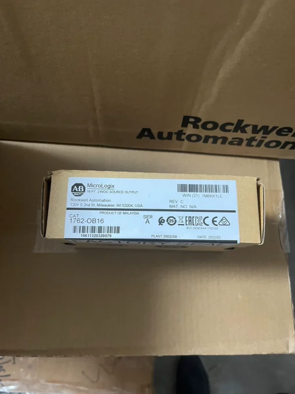 ALLEN BRADLEY 1762-OB16 MicroLogix 16pt Output Module
