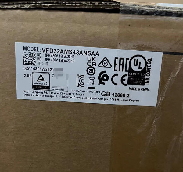 Delta Inverter VFD32AMS43ANSAA