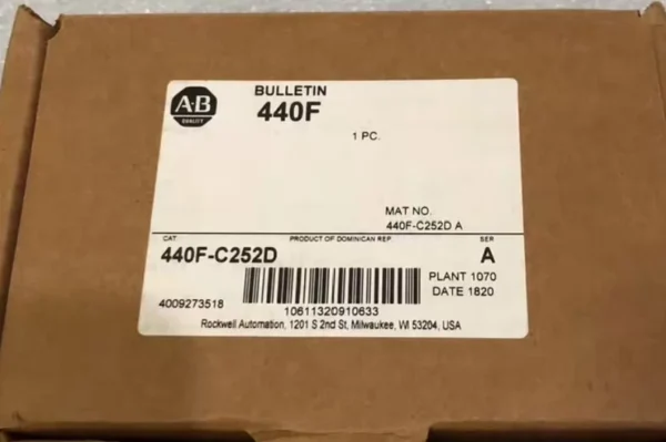 ALLEN BRADLEY 440F-C252D Safety Relay Control Unit