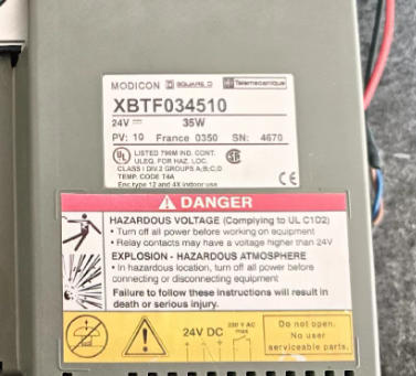 Schneider Modicon Magelis XBTF034510
