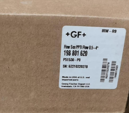 GF P51530-P0 Paddlewheel Flow Sensor
