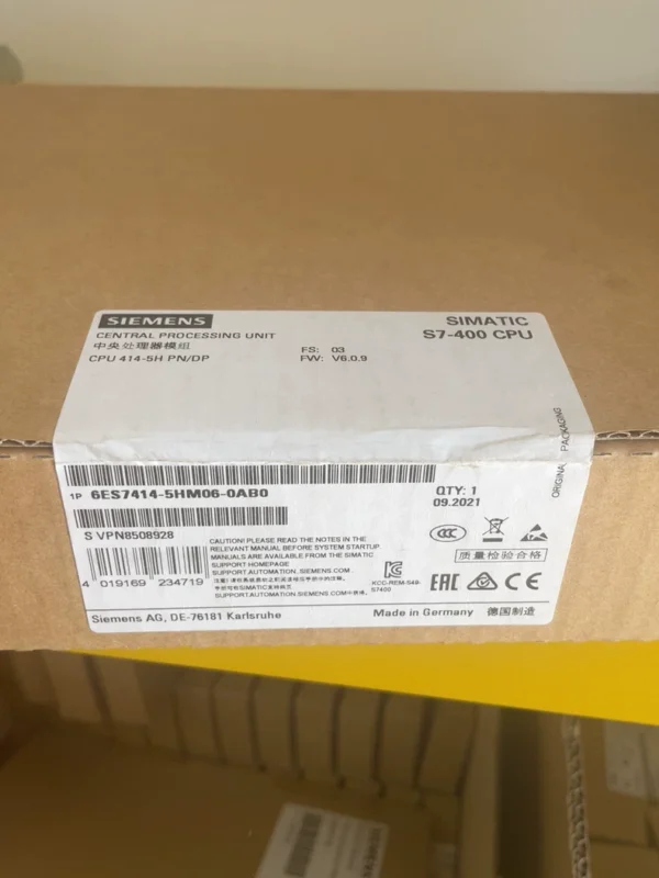 SIEMENS 6ES7414-5HM06-0AB0 MODULE