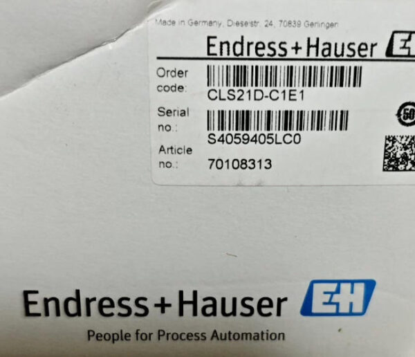 Endress+Hauser CLS21D-C1E1 Conductivity electrode