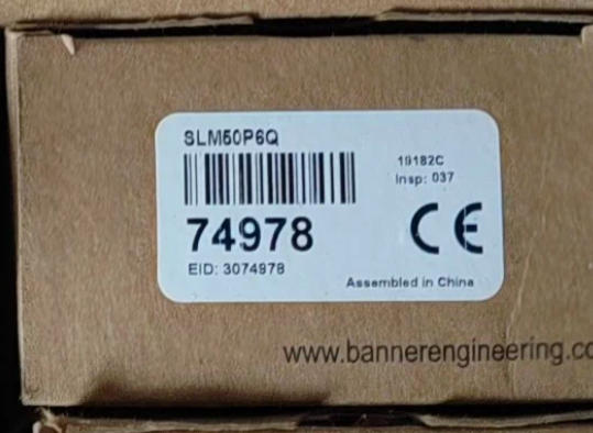 BANNER fork photoelectric sensor SLM50P6Q