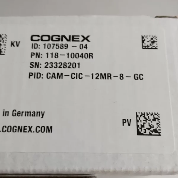 COGNEX CAM-CIC-12MR-8-GC industrial camera