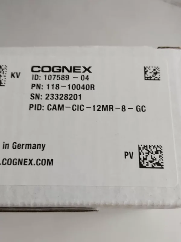 COGNEX CAM-CIC-12MR-8-GC industrial camera