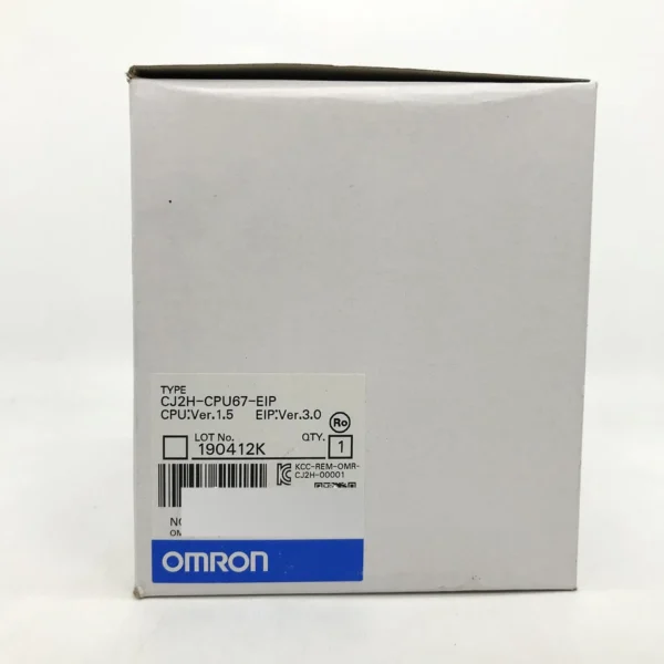 OMRON CPU module CJ2H-CPU67-EIP