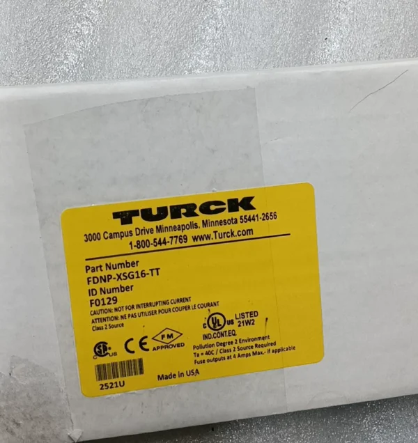 TURCK FDNP-XSG16-TT module