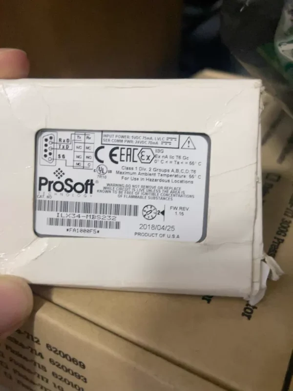 ProSoft module ILX34-MBS232