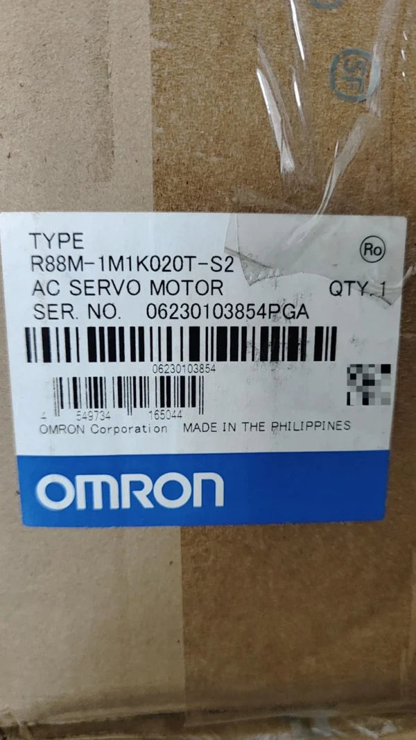OMRON R88M-1M1K020T-S2 Servo Motor