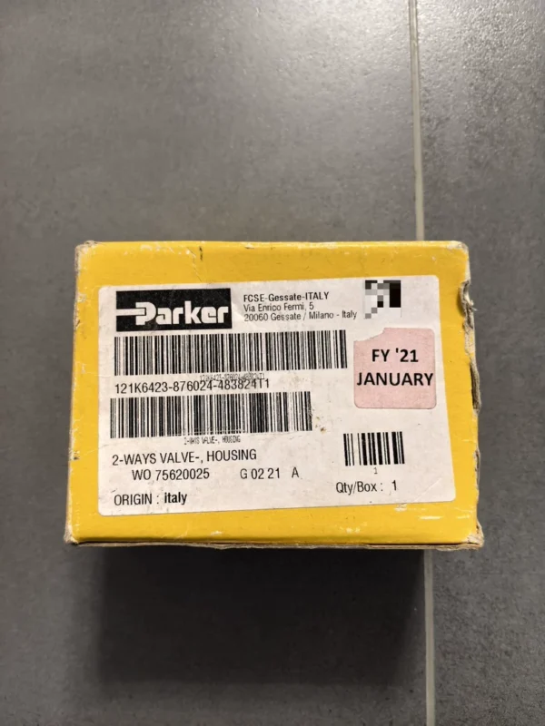 Parker 121K6423 Solenoid Valve