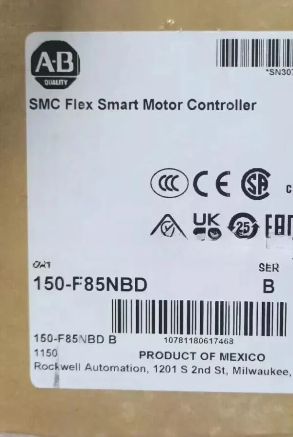 ALLEN-BRADLEY 150-F85NBD  PHASE SOLID STATE CONTROLLER SER B