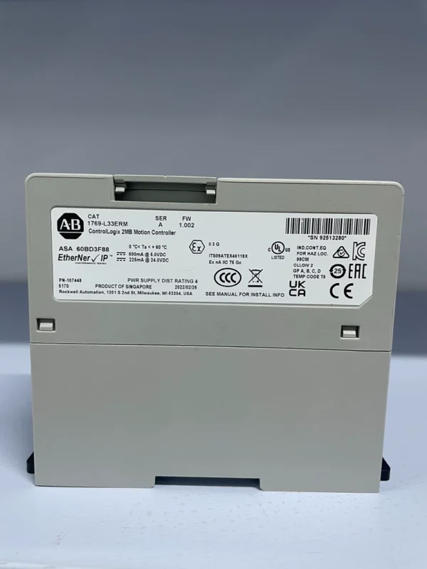 Allen Bradley 1769-L33ERM Motion Controller
