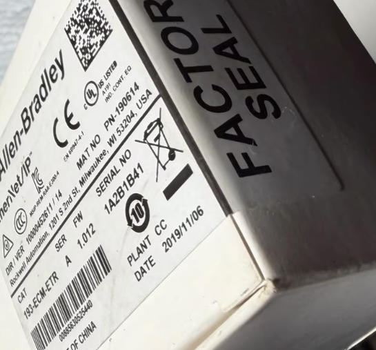 Allen-Bradley 193-ECM-ETR EtherNet IP Communication Module