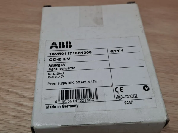 ABB 1SVR011716R1300 Analog I V Signal Converter